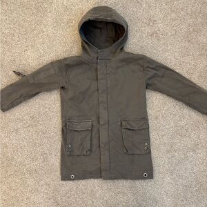 NUNUNU Kids size 4-5 Military Green Jacket